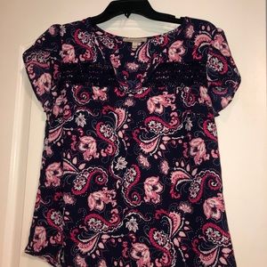 41 Hawthorn - Navy blouse